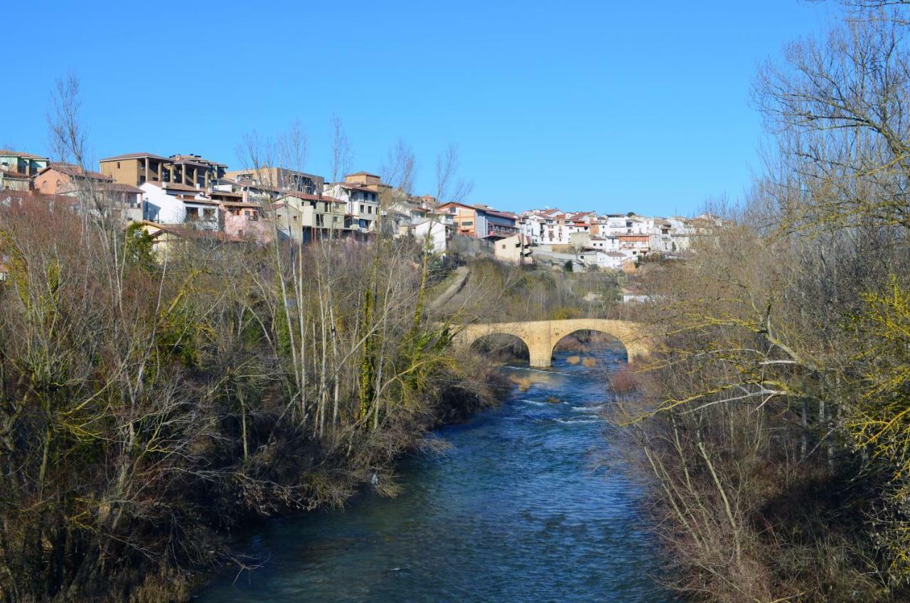 Apartamento Pilare, A Las Puertas Del Pirineo Navarro Lumbier Exteriör bild
